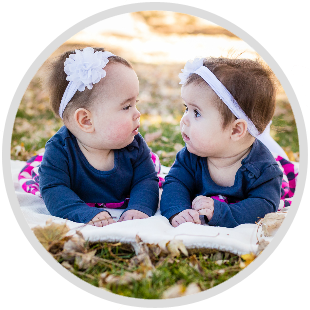 twin baby photography