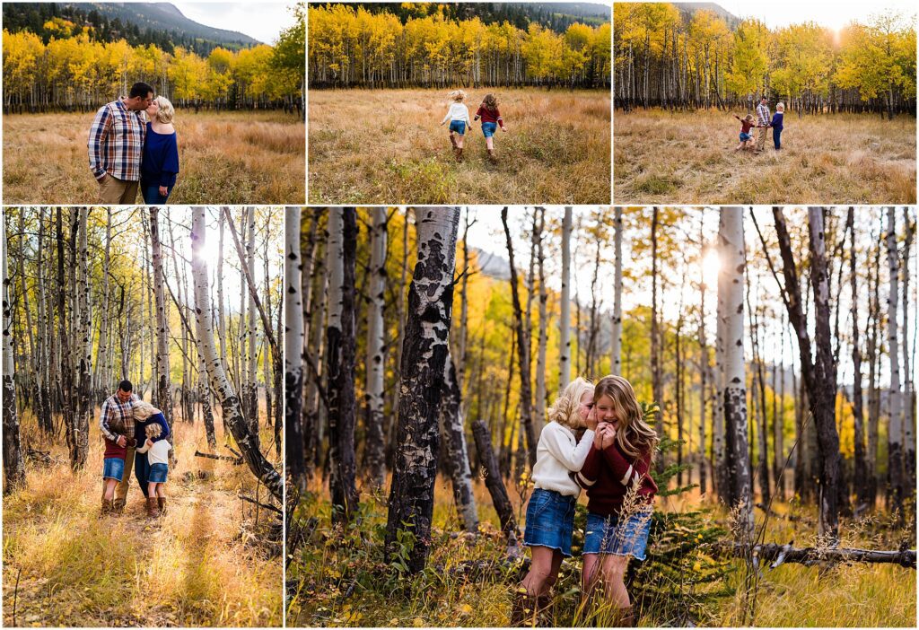 Fall Family Pictures in Estes Park, Colorado