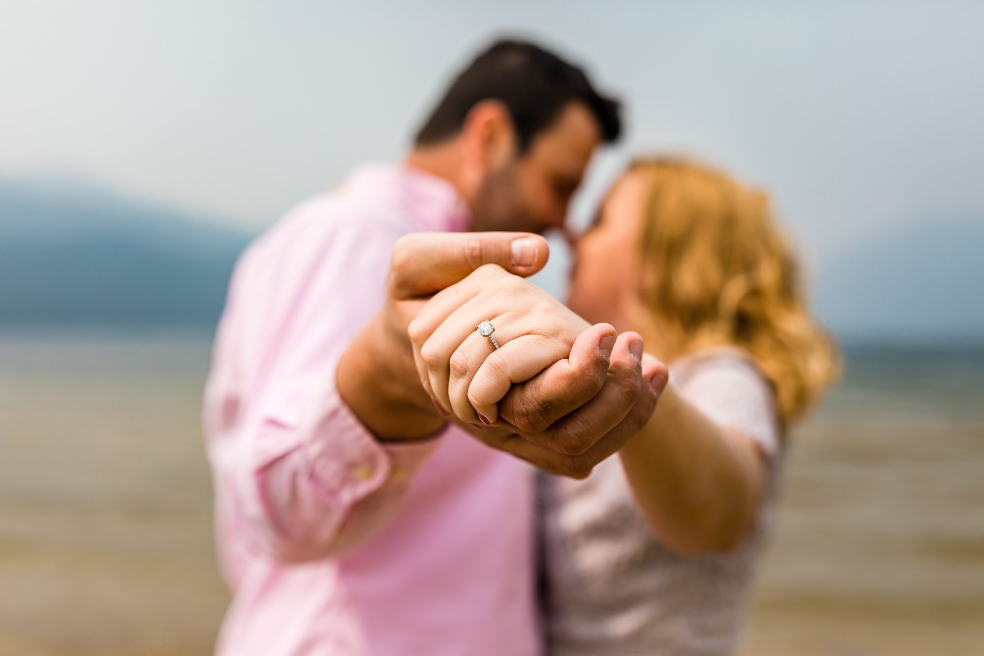 Surprise Proposal and Engagement Session at Twin Lakes