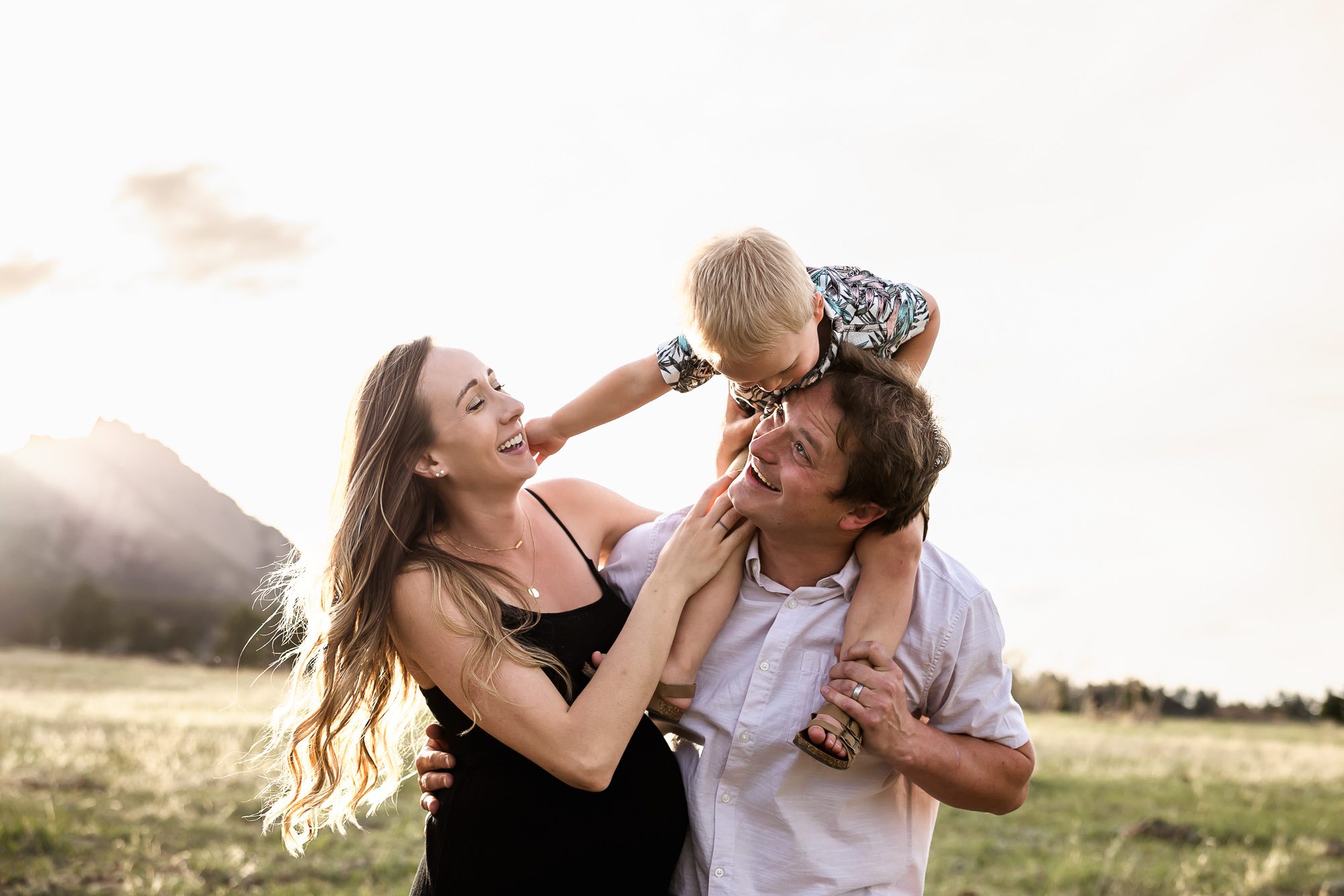 Summer Maternity Session in Boulder