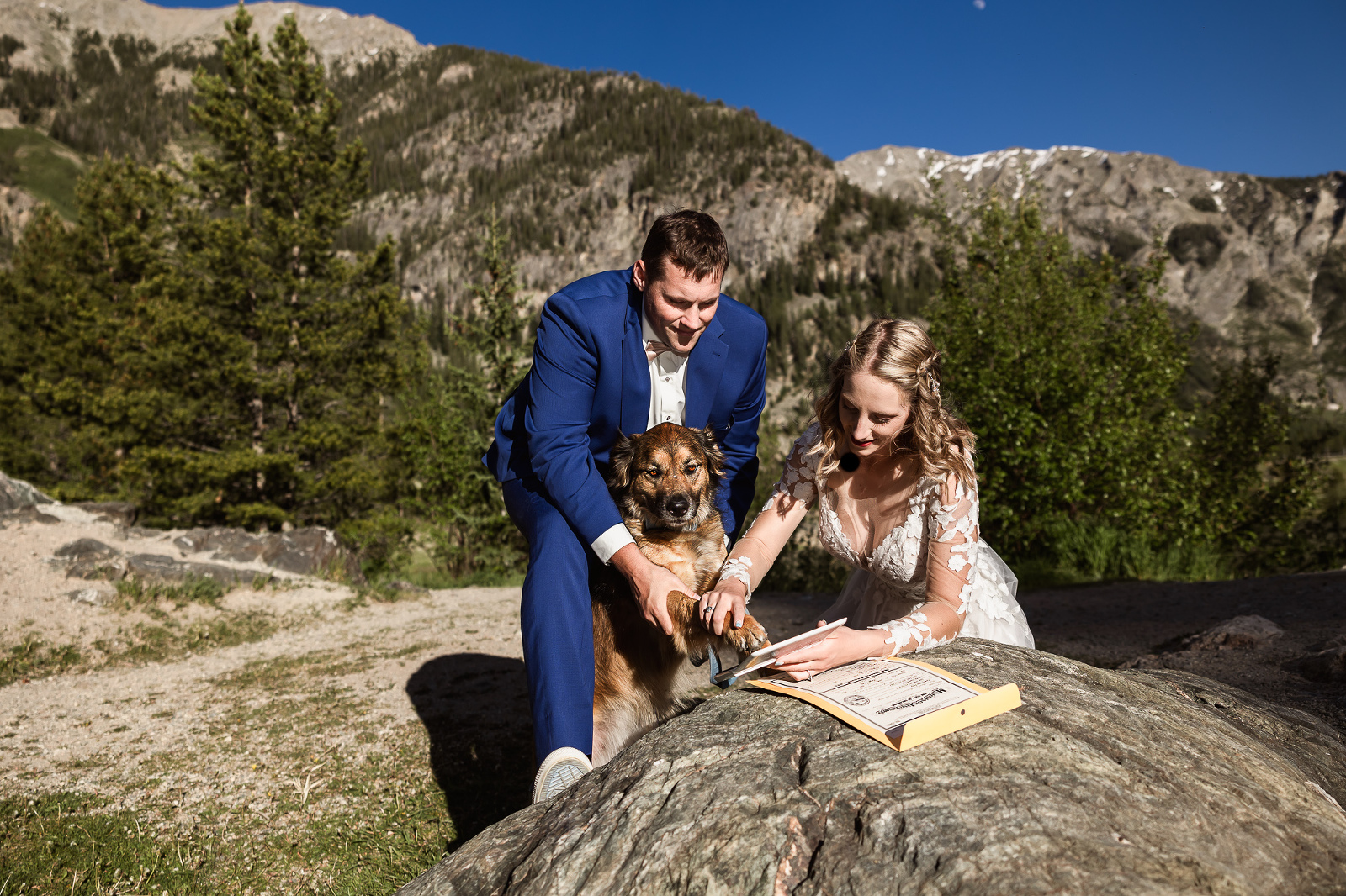 Frisco Colorado Elopement at Officer's Gulch