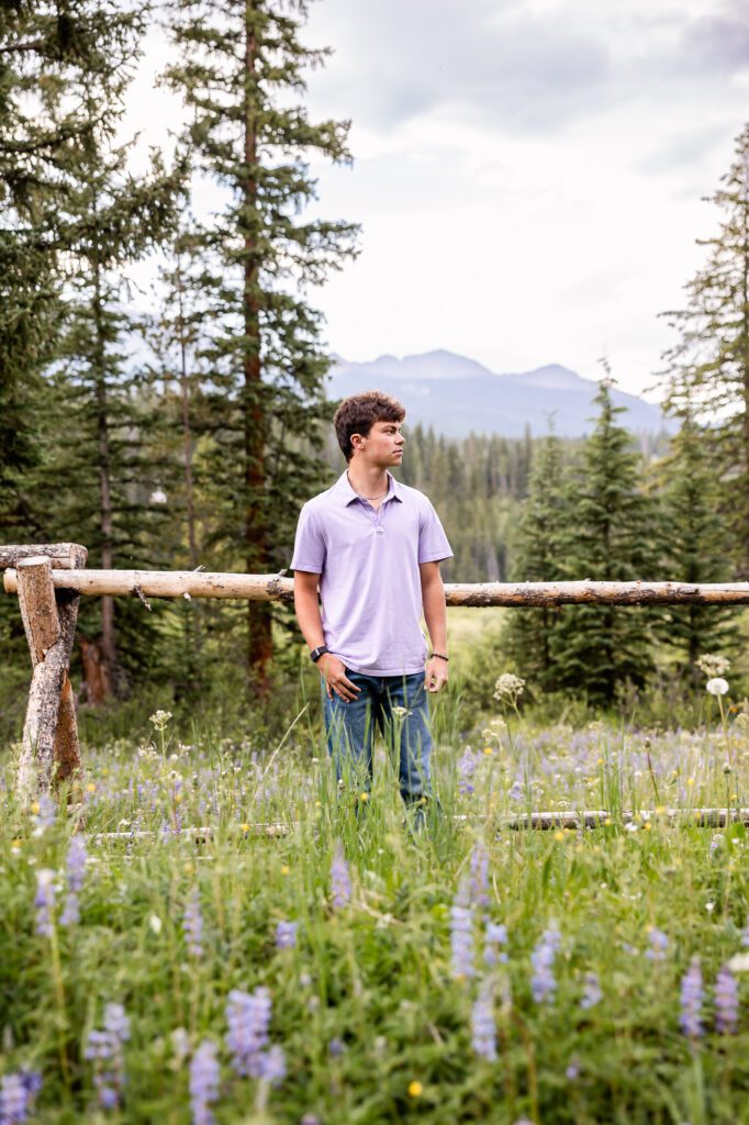 Senior Pictures at Cucmber Gulch in Breckenridge with Colorado Lifestyle Photography