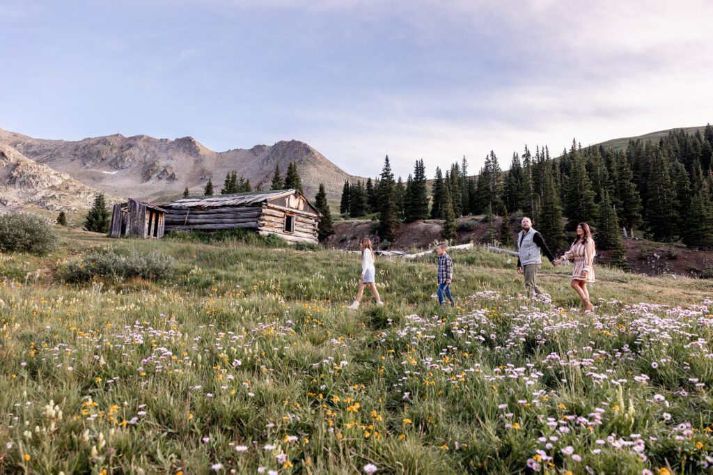 Adventure Family Session at Mayflower Gulch with Colorado Lifestyle Photography
