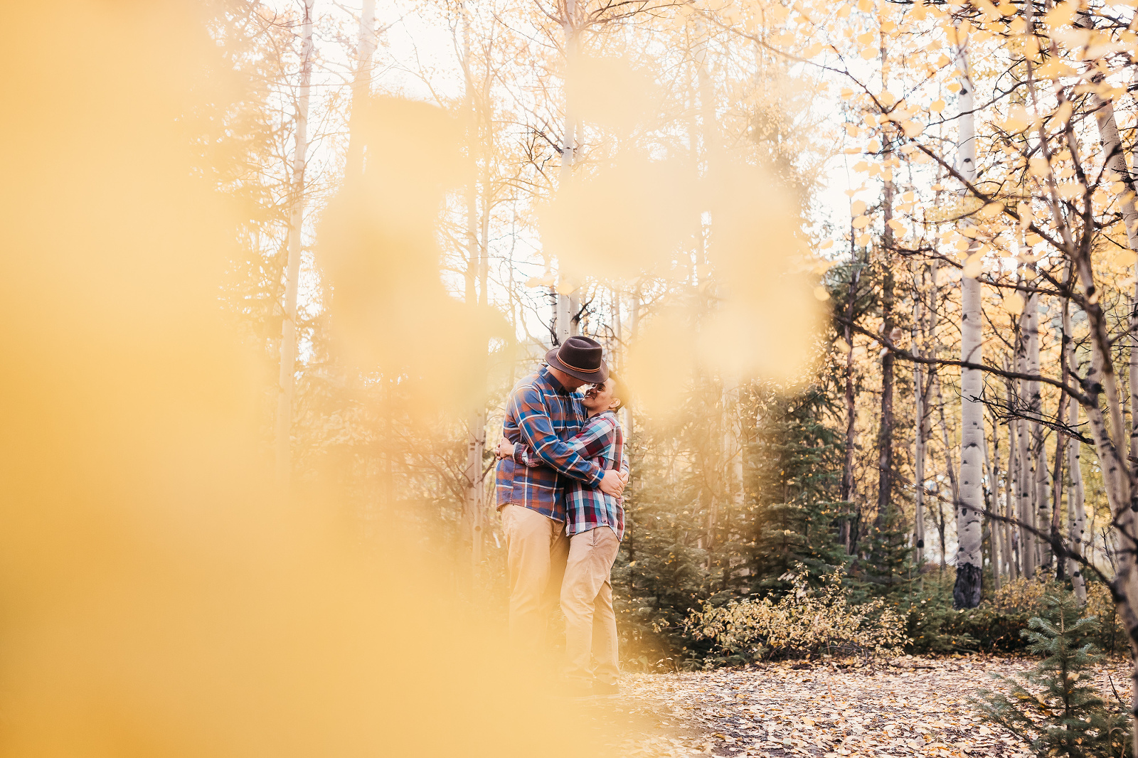 Fall Engagement Session at Guanella Pass with Colorado Lifestyle Photography