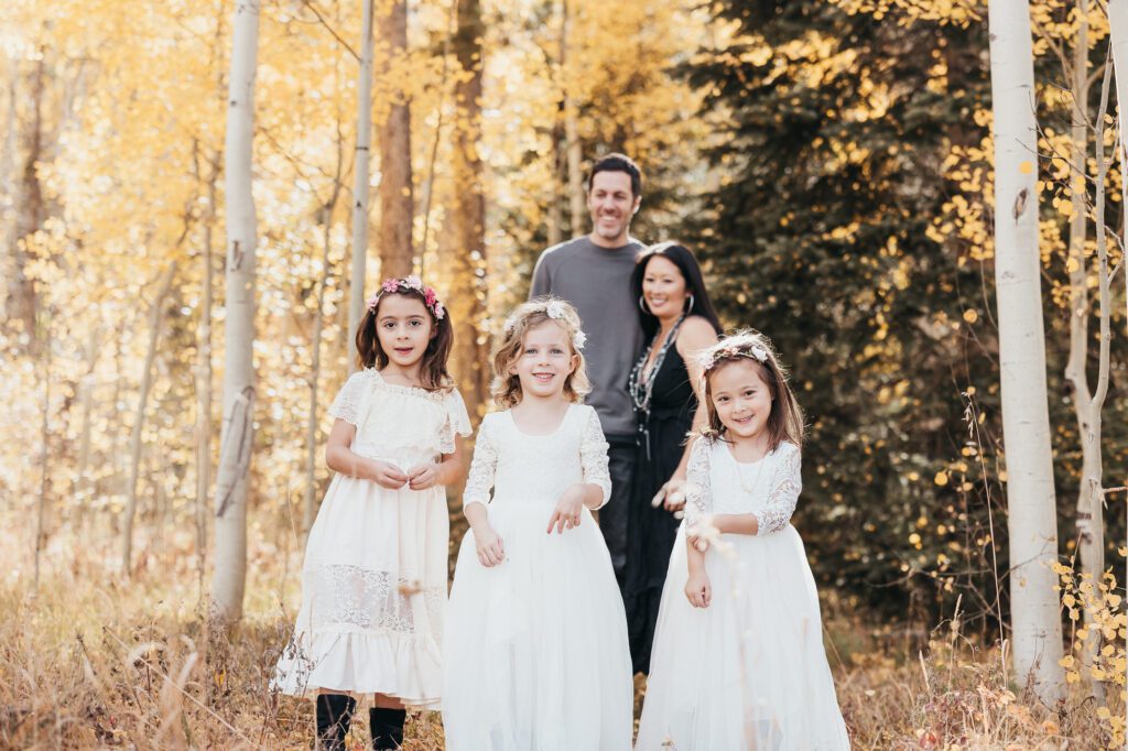 Fall Family Pictures at Rainbow Lake with Colorado Lifestyle Photography