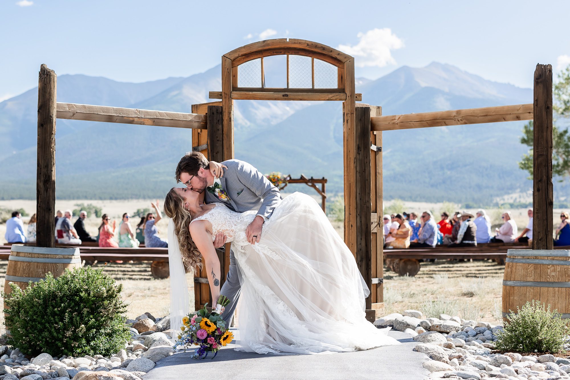 The Barn at Sunset Ranch Buena Vista Wedding Photographer