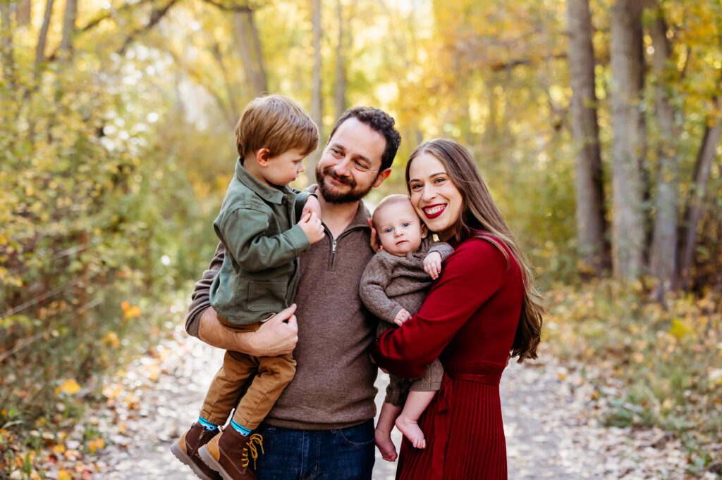Fall Family Pictures in Golden with Colorado Lifestyle Photography