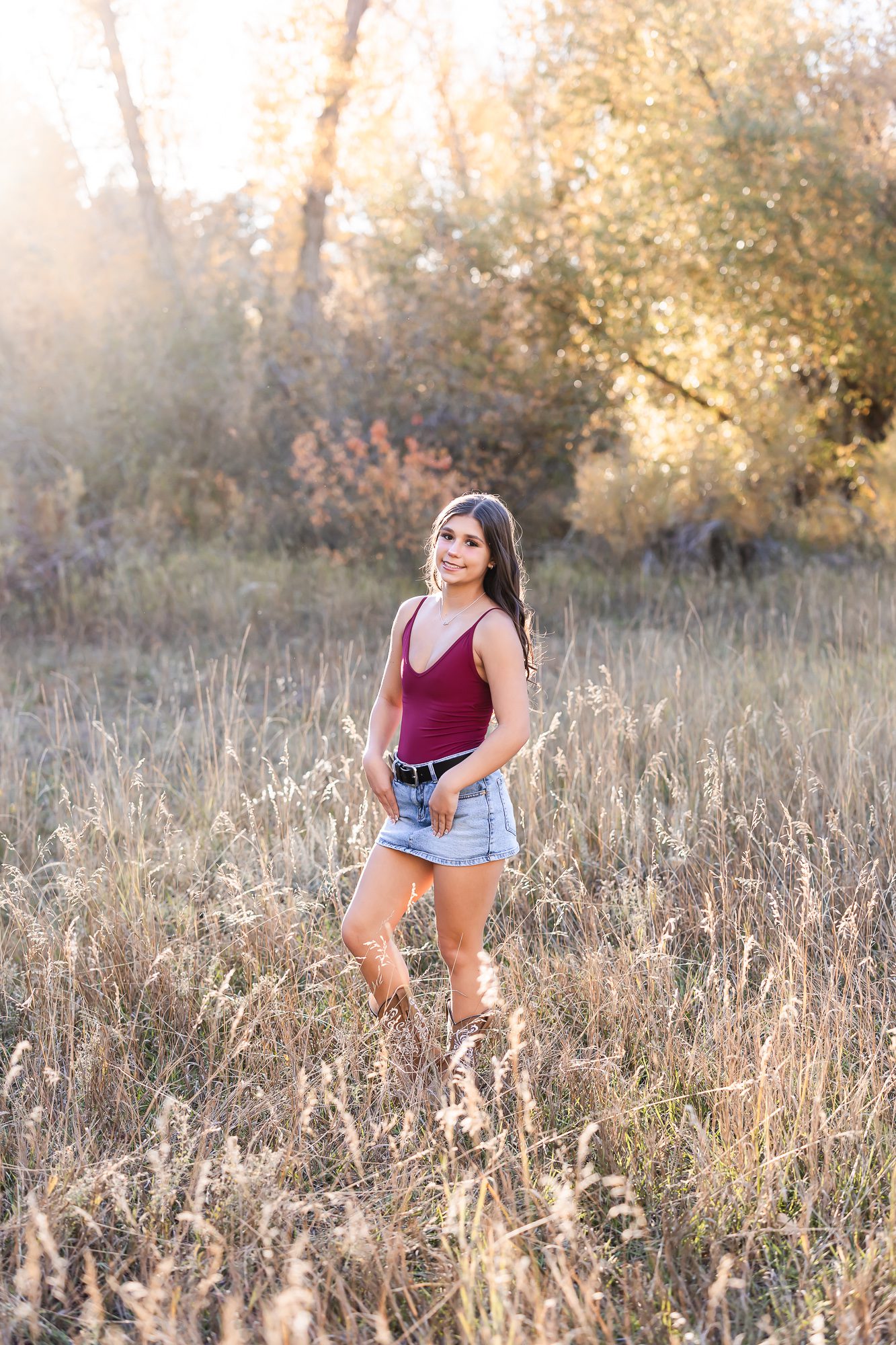 Senior Pictures at Lair o' the Bear Park with ColoradoLifestyle Photography