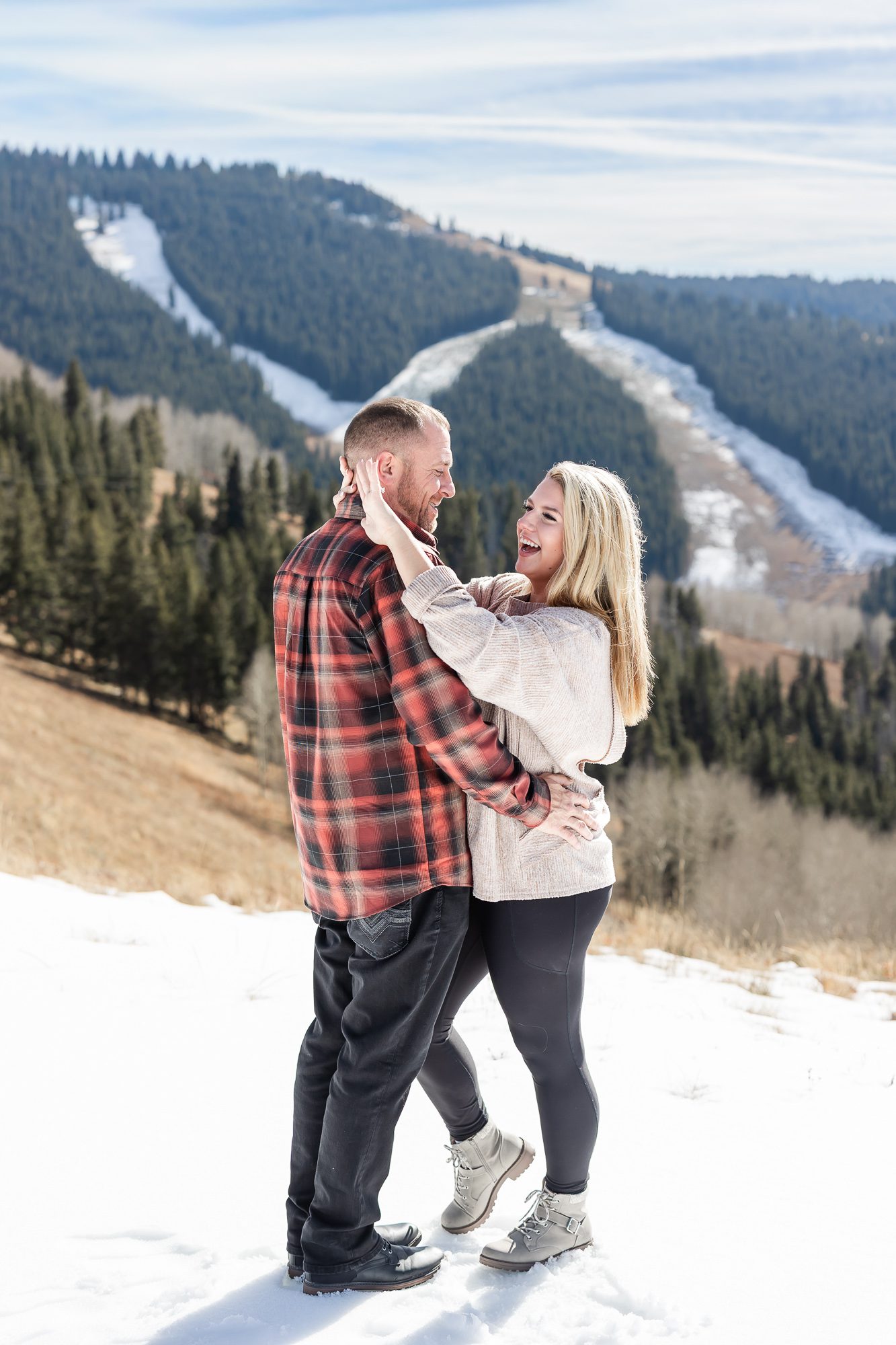 Vail Mountain Surprise Proposal with Colorado Lifestyle Photography