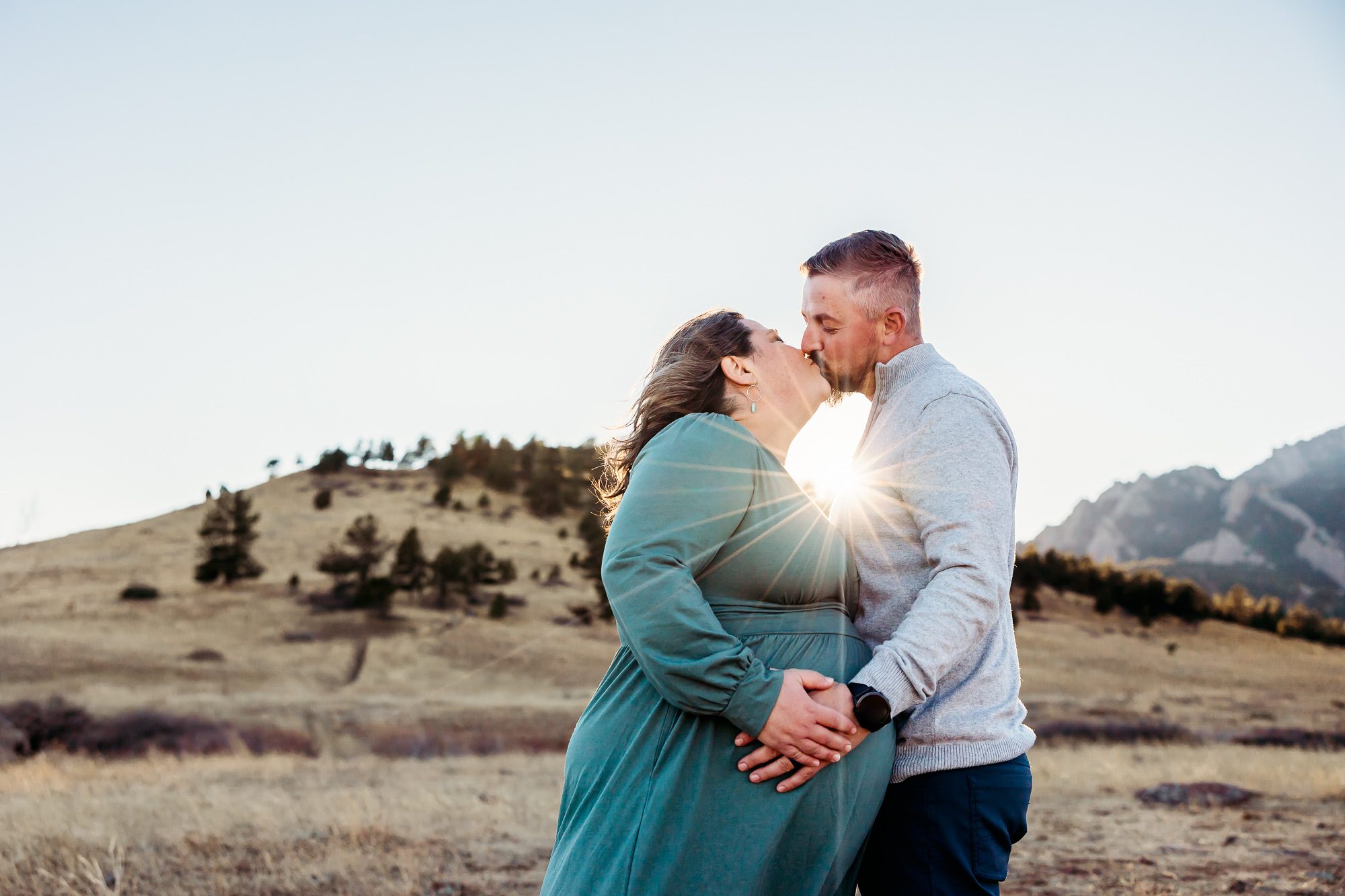 Twin Maternity Session in Boulder with Colorado Lifestyle Photography