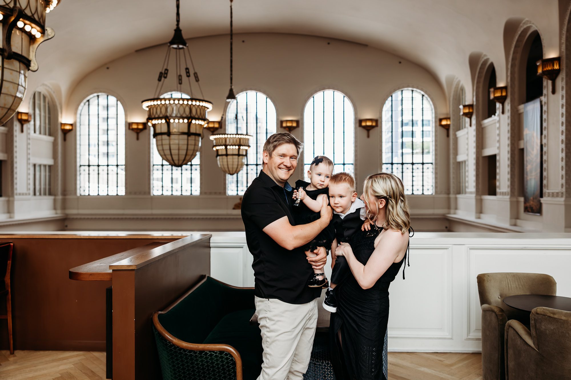 Denver Family Pictures at Union Station
